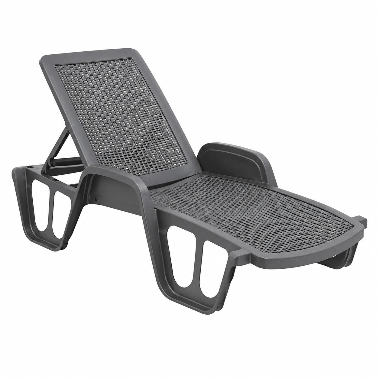 Hdcasa - Lettini Prendisole in Resina Effetto Rattan per Piscina