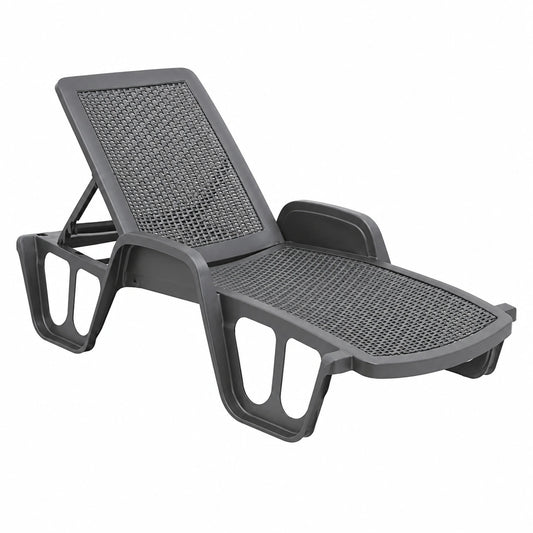 Hdcasa - Lettini Prendisole in Resina Effetto Rattan per Piscina